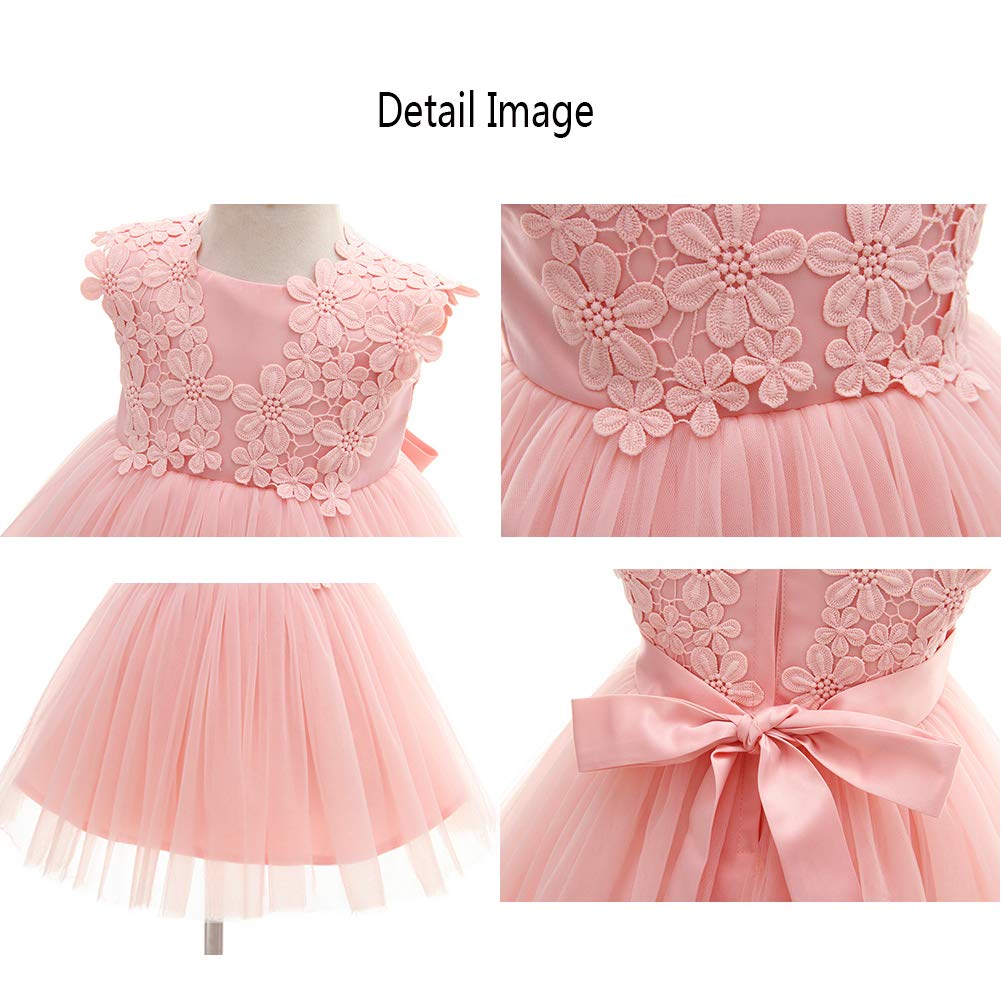 Moon Kitty - Ropa de bautizo - para bebé niña Rose 3 Meses/0-5 Meses