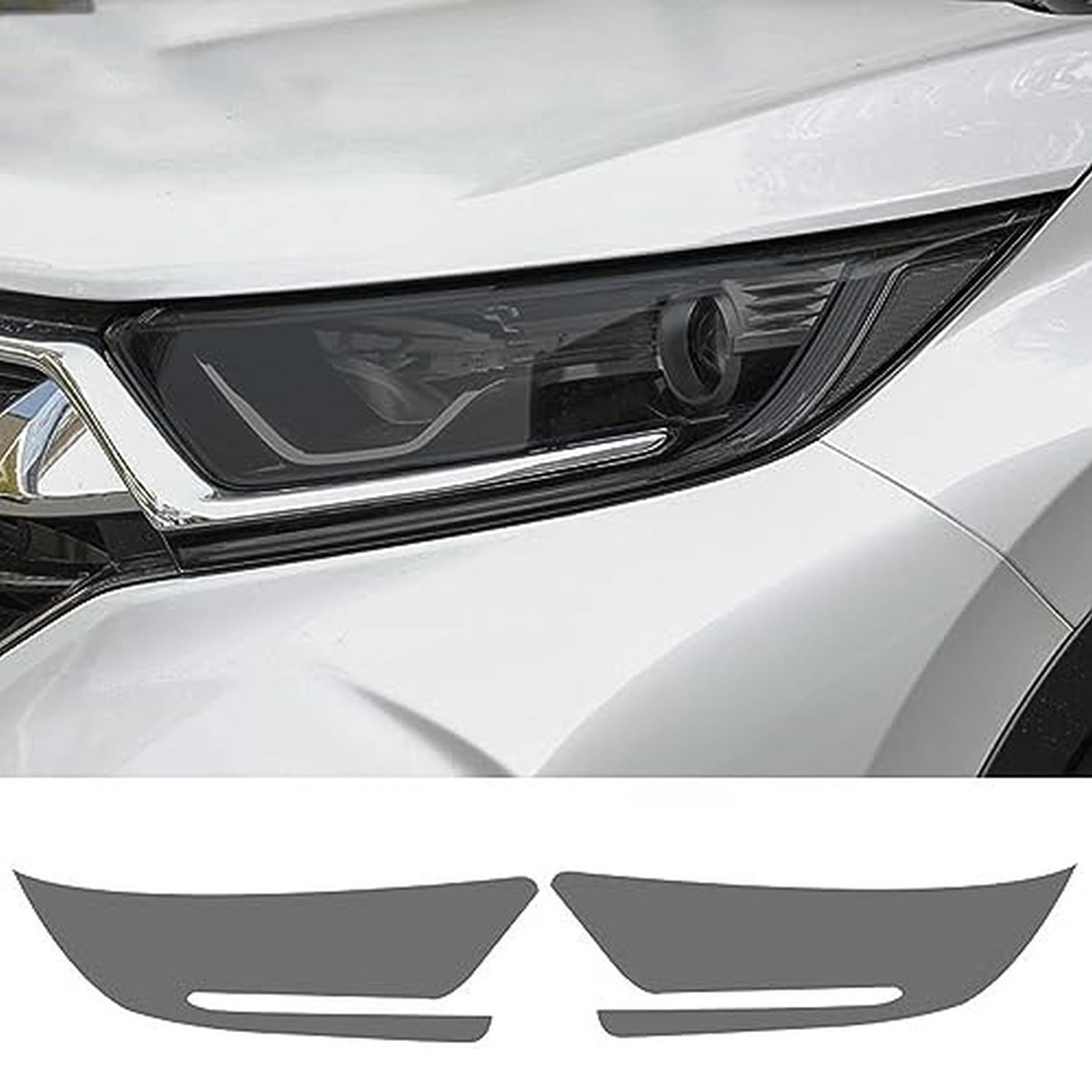 Film de phare pour Honda CRV 2017-2022 protection TPU noir fumé