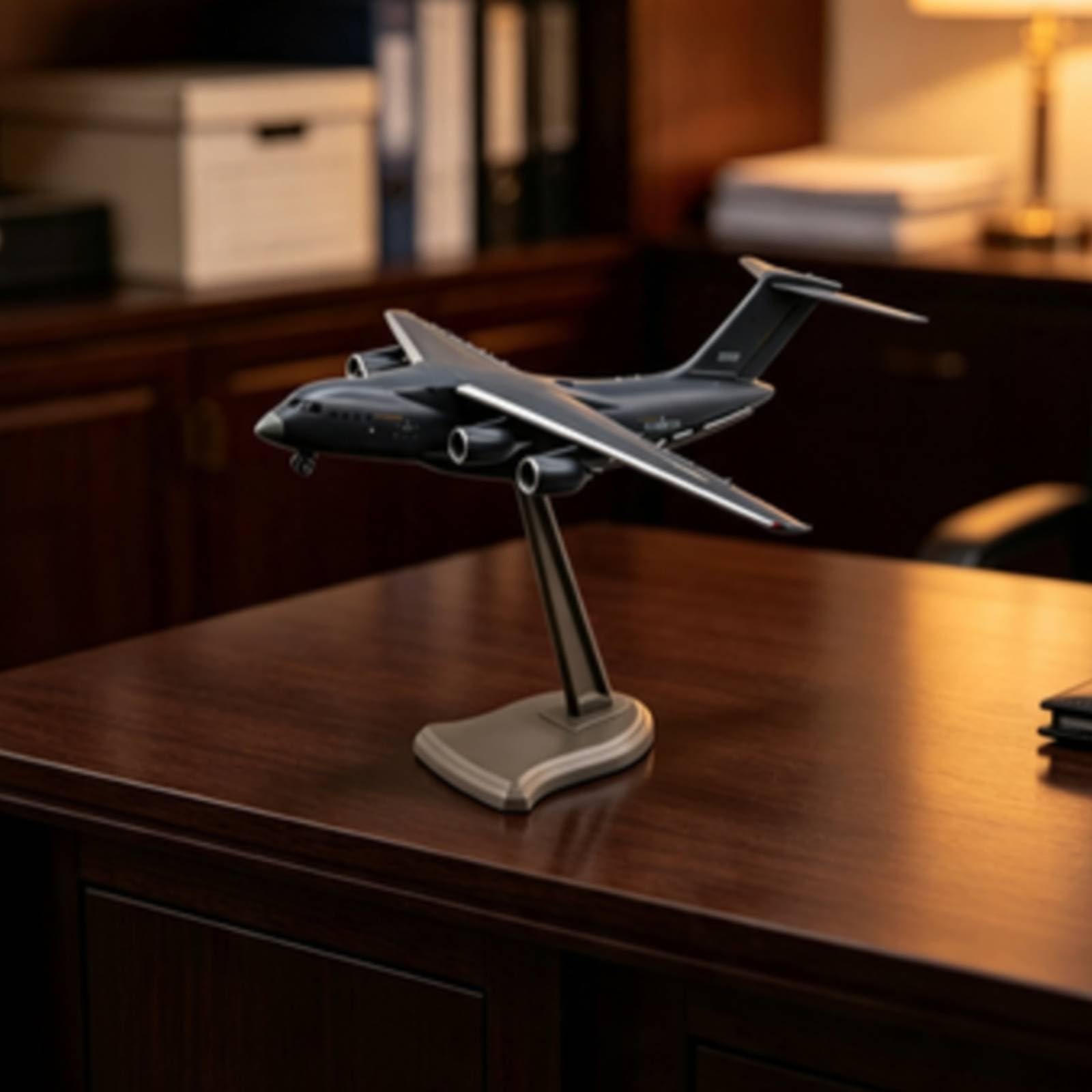 Maqueta Avión con Soporte Realista