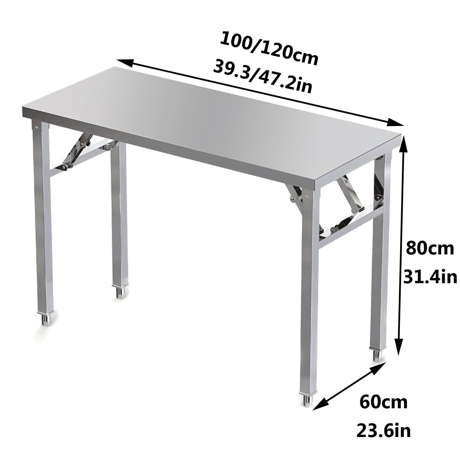 Tavolo Acciaio Inox 304, Banco da Lavoro, Piano di Lavoro Cucina