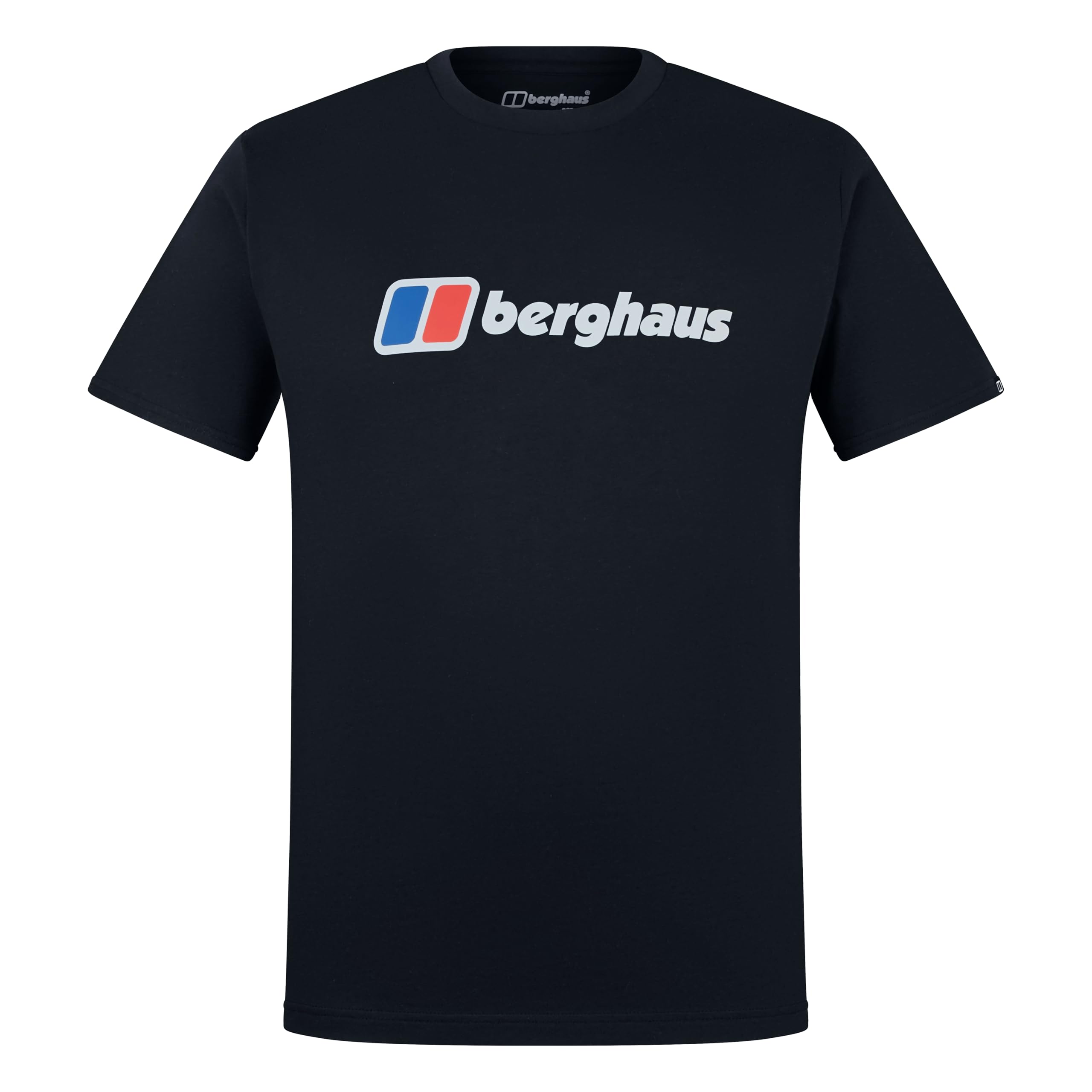 Berghaus Men's Class XL-Logo T-Shirt | 100% Cotton Non-Technical T-Shirt, Black/Black, XL