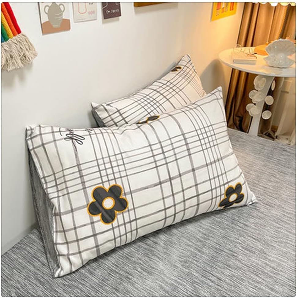 Cotton Pillowcase Small Fresh Lovely Girl Heart Cotton Pillowcase Single Student Dormitory Pillowcase (Color: Style G) (Style C)