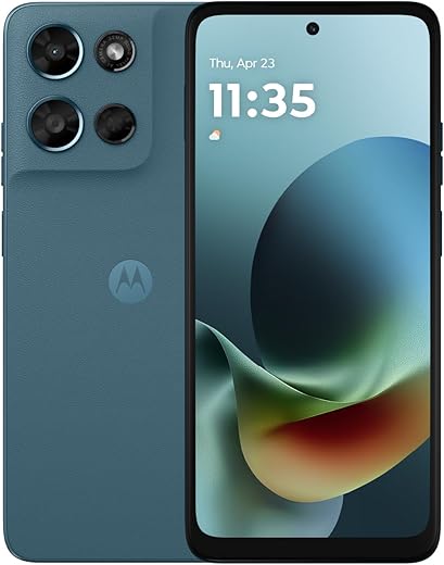 Motorola Moto G Play - 2026 | Unlocked | Made for US 4/64GB | 32MP Camera | Pantone Tapestry