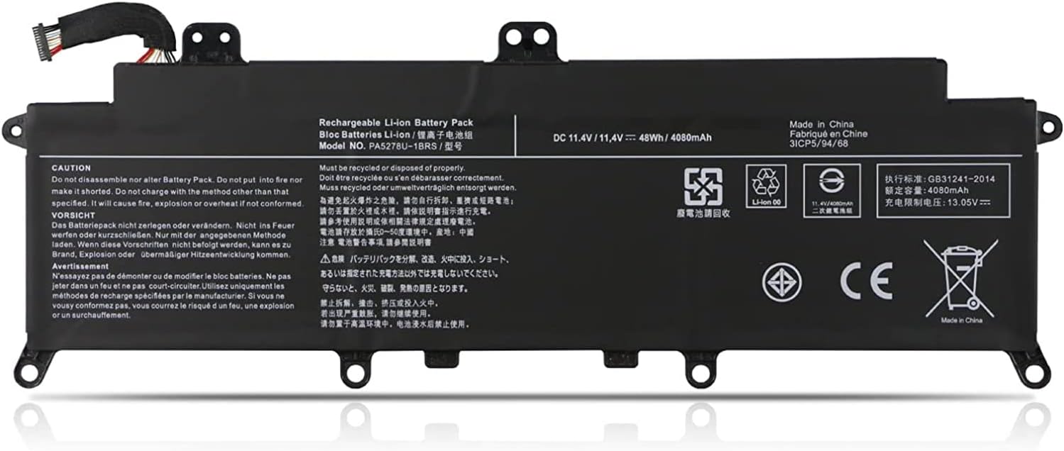 PA5278U-1BRS Laptop battery For Toshiba Portégé X30-D-123 X30-E X30-F PA5278U-1BRS Laptop battery For Toshiba Portégé X30-D-123 X30-E X30-F