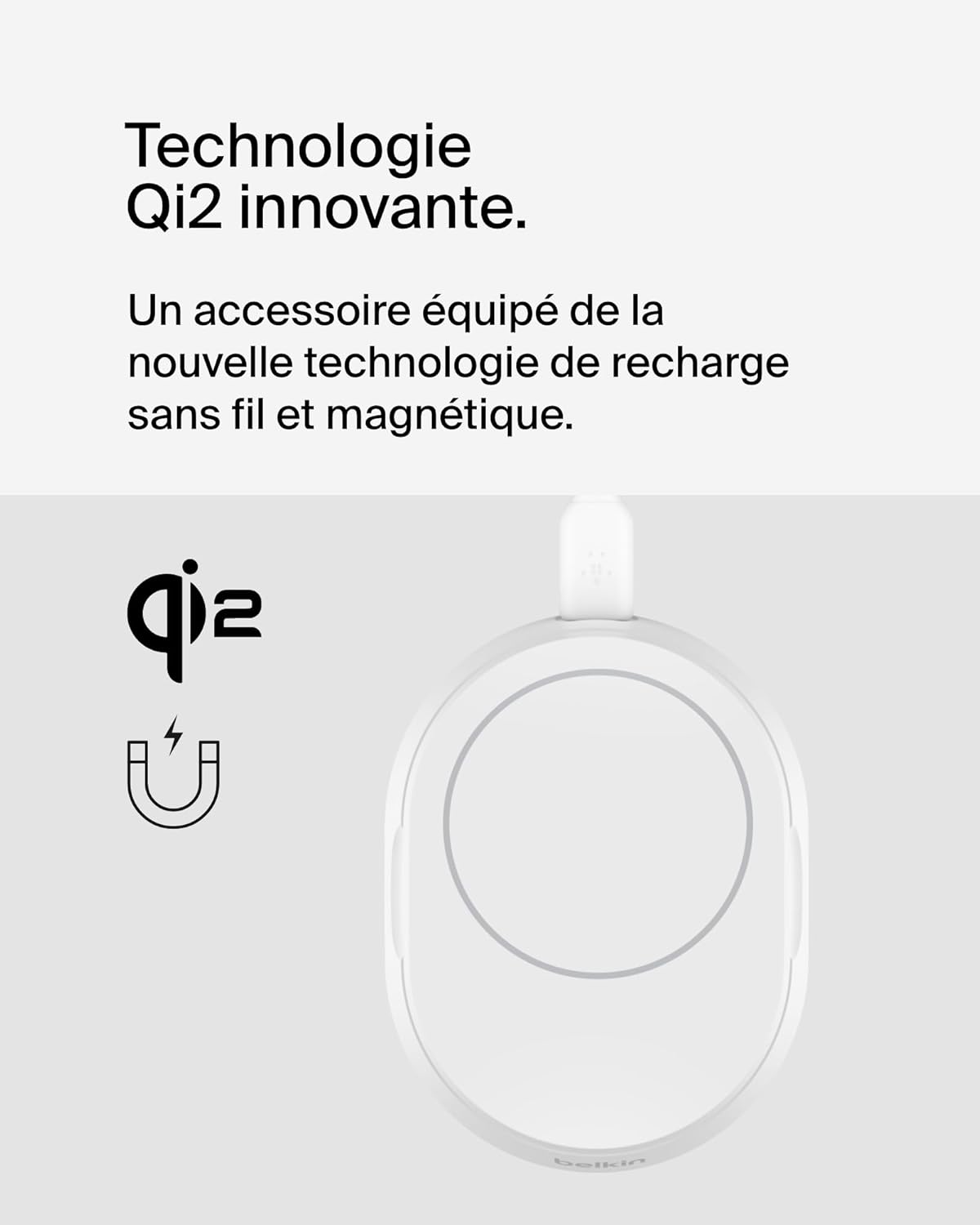 Belkin BoostCharge Pro chargeur MagSafe et pliable Qi2 Belkin BoostCharge Pro chargeur MagSafe et pliable Qi2 – Image 6