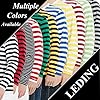 Men's T-Shirt Casual Cotton Spandex Striped Crewneck Long-Sleeve T-Shirts Basic Pullover Stripe Man tee Shirt #4