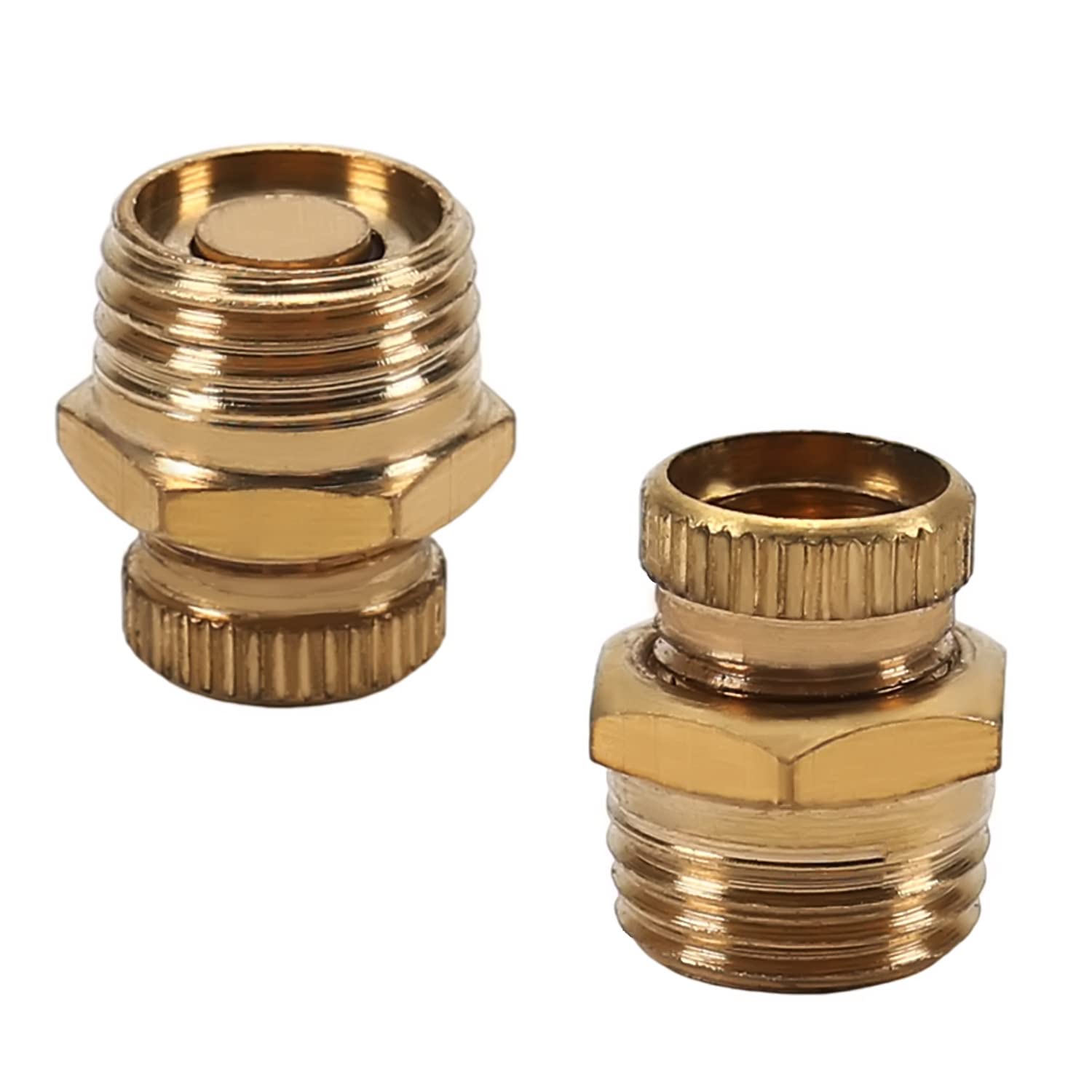 Buy Othmro 2Pcs Compressor Drain Valve Air Compressor Male Thread Water