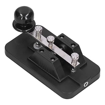Morse Code Key Trainer with Buzzer, ABS Iron Practice Tool