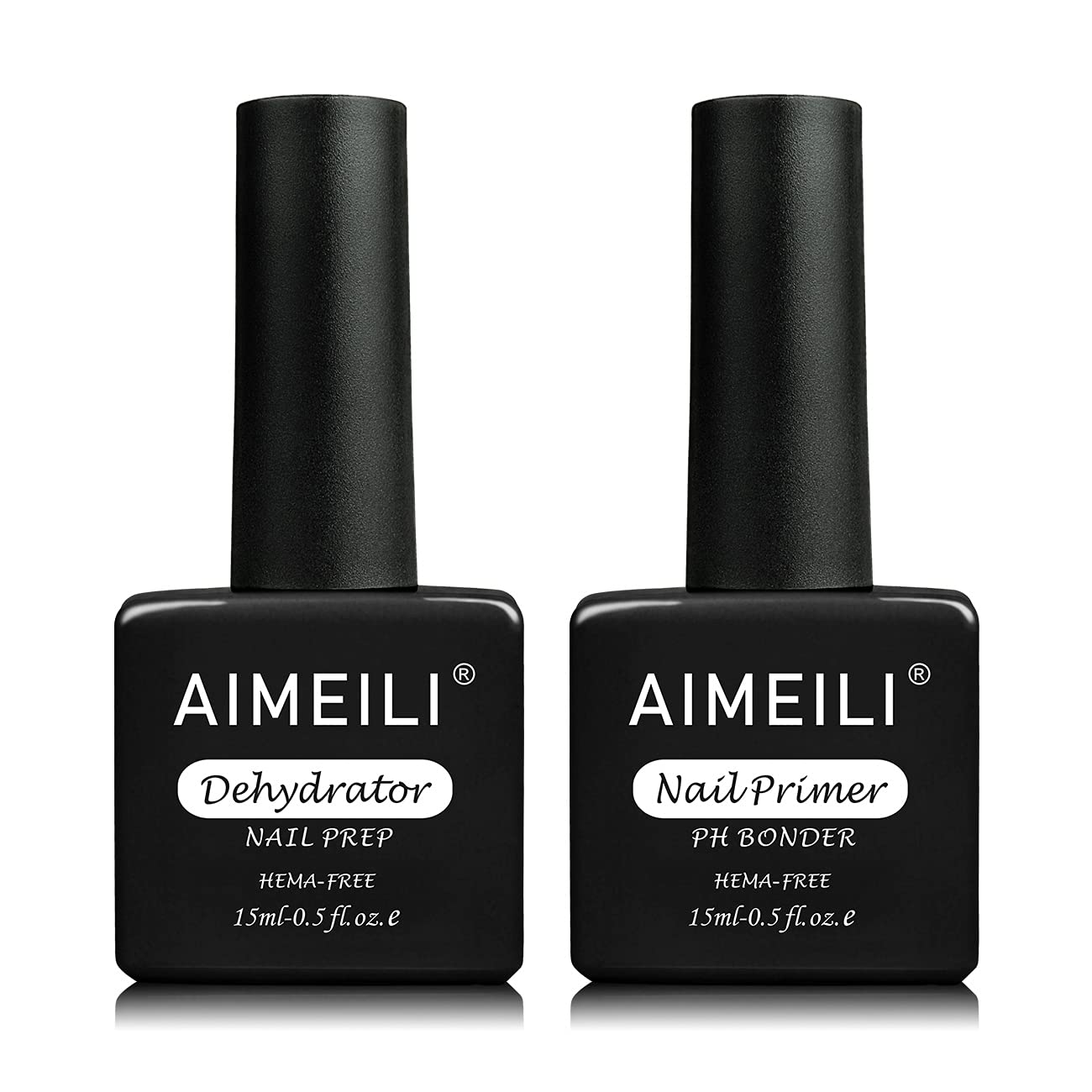 AIMEILI 15ml Nail Prep Dehydrator und Primer für Gelnägel, Nail Primer und Dehydrator für ...
