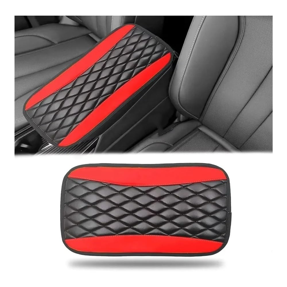 Copri cruscotto Auto Tappetino Fodera Per Cuscino Universale Per Bracciolo Per Auto Con Imbottitura In Pelle Custodia Per Console Centrale Protezione Accessori Interni