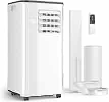 ポータブルエアコン 3-in-1 Amazon | 9000 BTU 3-in-1 ポータブルエアコン - 急速冷却、除湿