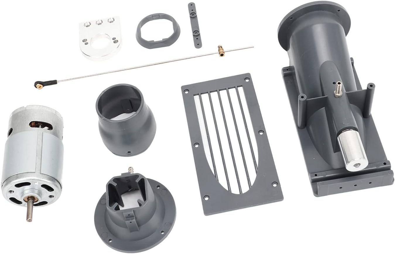 Demeras 40mm RC Boat Jet Pump Thruster, RC Boat Jet Pump Thruster Plastic Refined