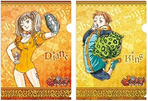 Amazon 七つの大罪 原作 クリアファイル ディアンヌ キング アニメ 萌えグッズ 通販