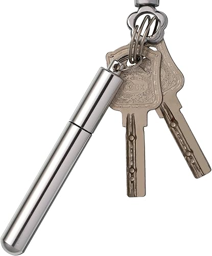 Miniatura 3 de Boao Soporte portátil de metal para palillos de dientes de 4 piezas, 2 tamaños, soporte de bolsillo de acero inoxidable, funda impermeable de