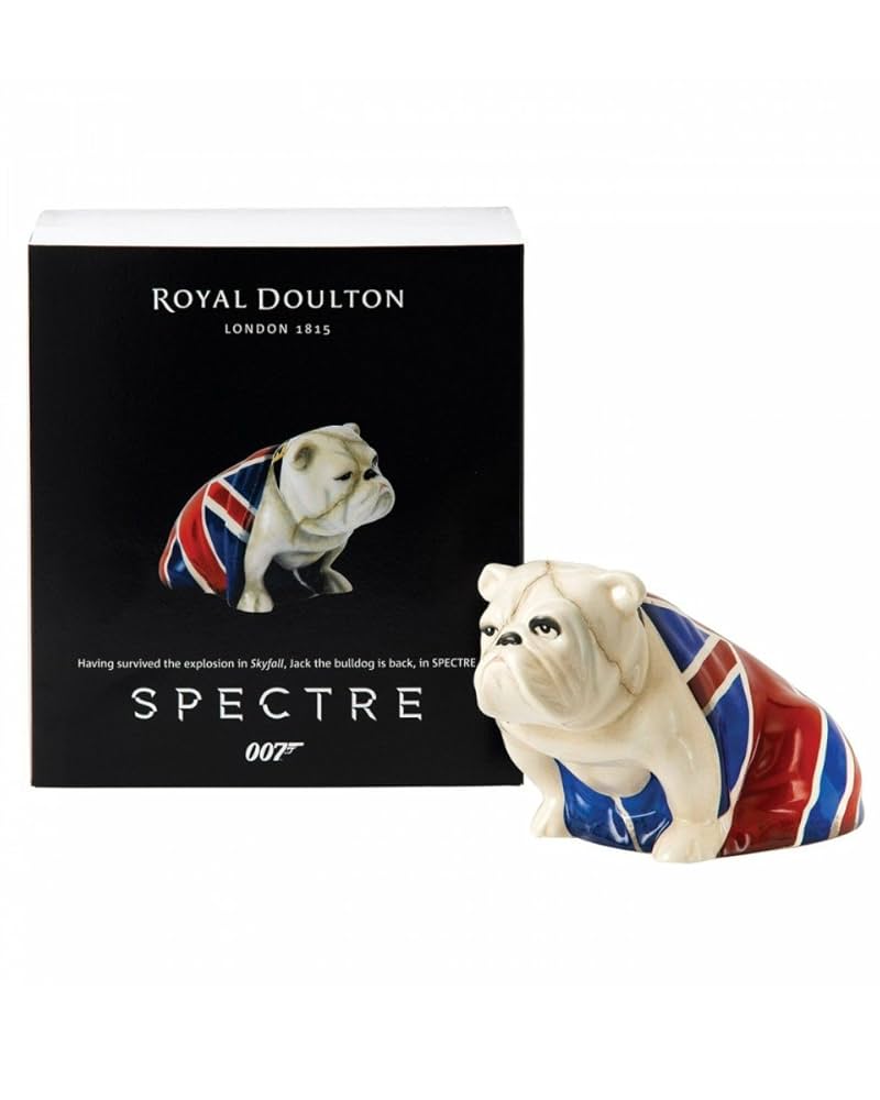 007   Jack the Bulldog フィギュア Royal Doulton Jack The Bulldog No Time To Die Edition | 007Store