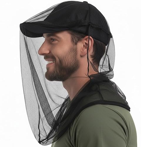 Mosquito Head Net for Insect, Fly & Bug Protection -