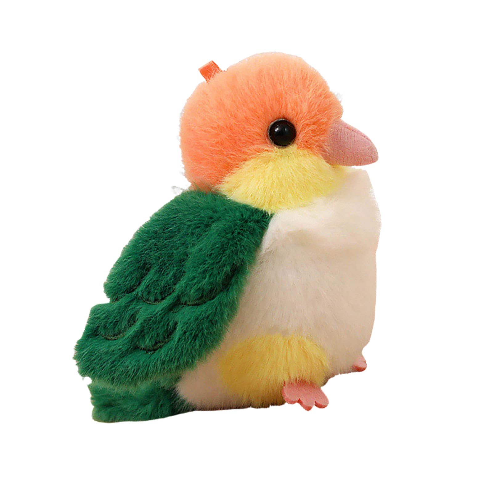 Realistic Feathered Bird Ornament 12cm Handcraft PP Cotton Hanging Decoration for Home Gifts Festival Bird Ornament