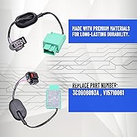 Vista 3 de Módulo de control de inyección de combustible 3C0906093A compatible con Audi TT 2008-2009 TT Quattro Volkswagen Passat 2006-2017 Passat CC 2009-2010