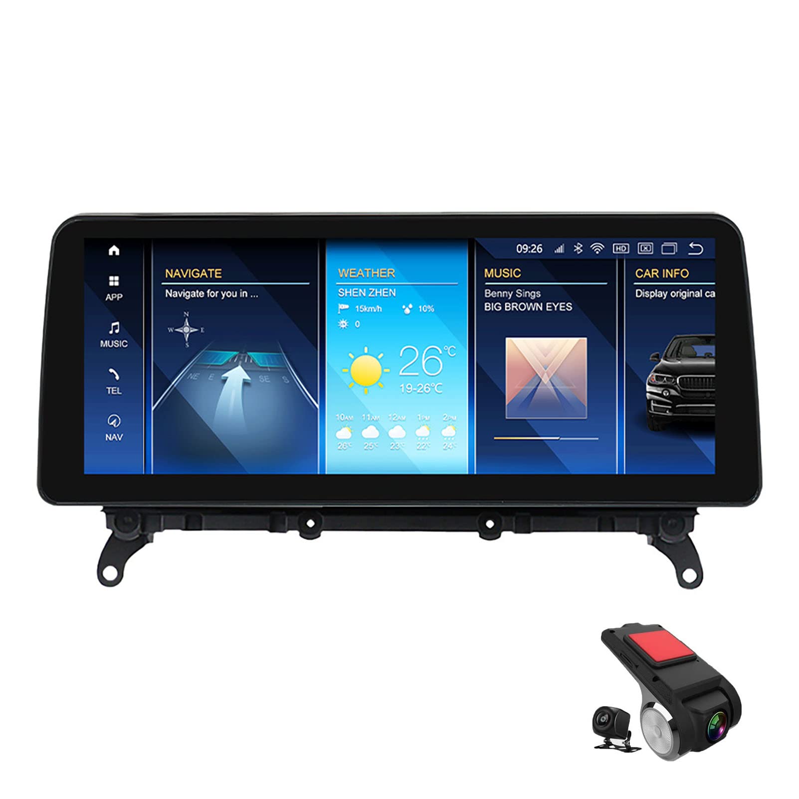 通電だけ、ほぼ新品美品』付属品完BMW F25 X3 アンドロイドモニター　ナビ 通電だけ、ほぼ新品美品』付属品完BMW F25 X3 アンドロイド