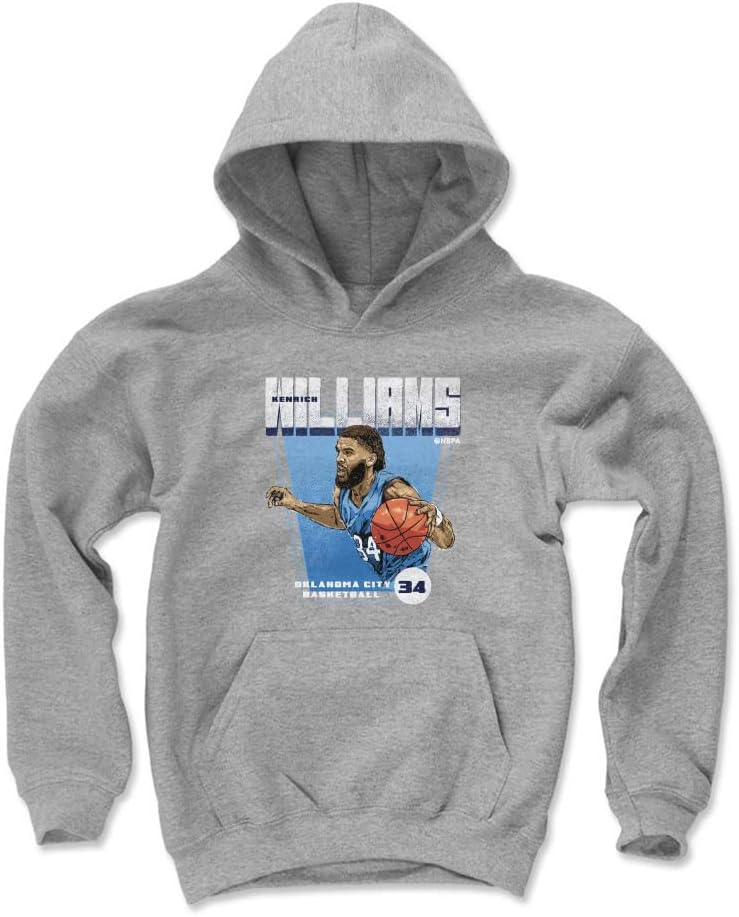 500 LEVEL Kenrich Williams Kids Hoodie - Kenrich Williams Oklahoma City Premiere