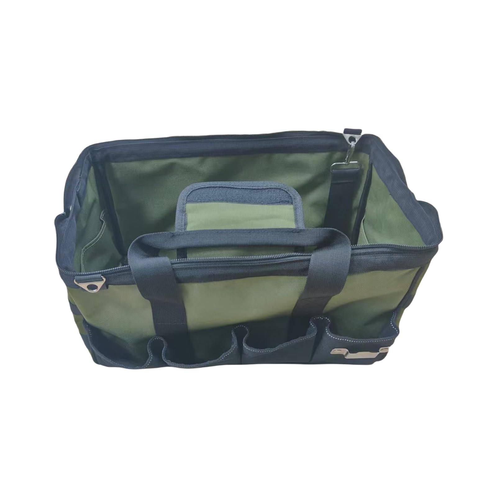 Buxuaaaa Multifunctional Tool Bag Waterproof Electrician Oxford Cloth Thickened Carpentry Tool Bag Large Maintenance Storage Automotive