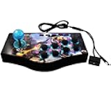SUNCHI 3 in 1 Arcade Fight Stick Fighting Joystick Game Controller for PC / PS3 / Android TV Box/Raspberry Pi/Retro Pie