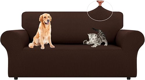 Miniatura 42 de LURKA Fundas Elásticas para Silla Sofá de 1 Pieza Cubiertas de Sofá para Protector de Muebles Sofá Cubiertas Completas con Parte Inferior Elástica