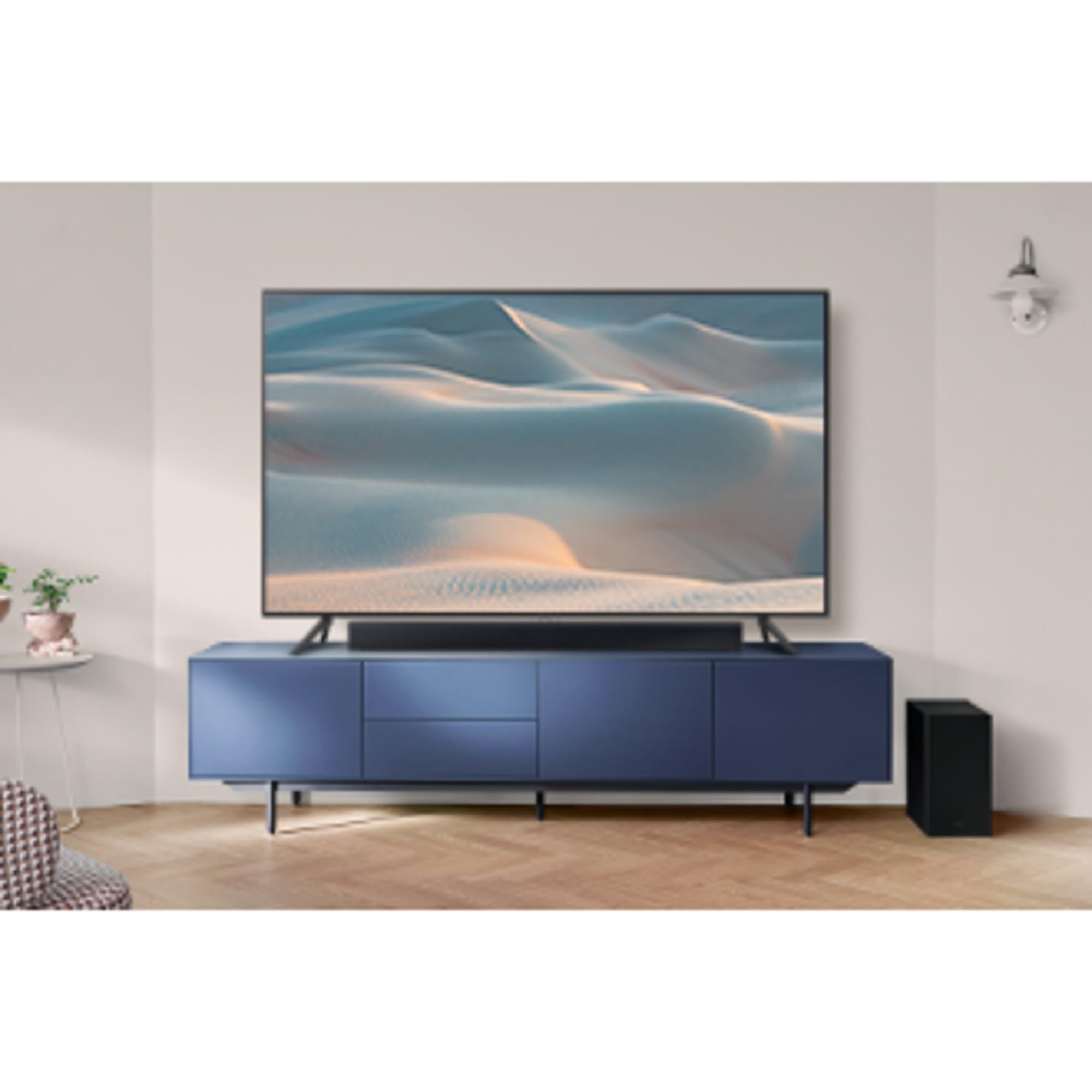Samsung Barra de Sonido HW-C430/ZF Serie C, 3 Altavoces, subwoofer Incluido, Audio de 2.1 Canales, Adaptive Sound Lite, Negro 2023