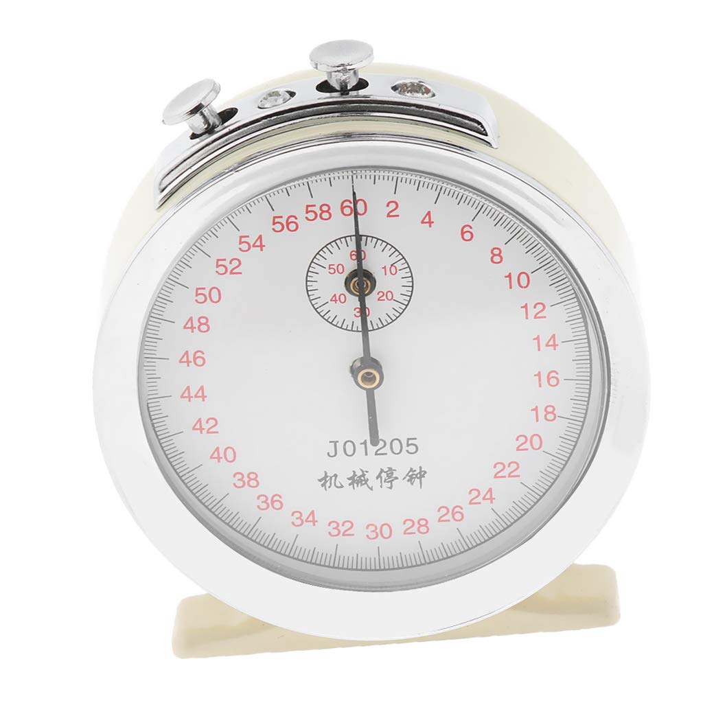 Pleayietoopiatiey Mechanical Stopwatch Stop Clock Physics Experiment Teaching Instrument 60S