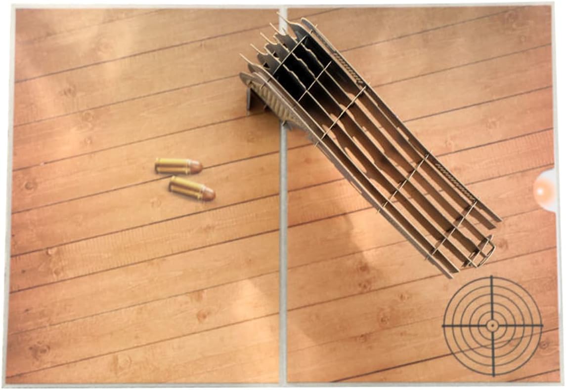 Sharpshooter Gun Pop Up Cards, 3D Handmade Greeting Card with Envelope for Birthday Anniversary Men Boy Classmates Father Husband Son Kids Friend - Image 3