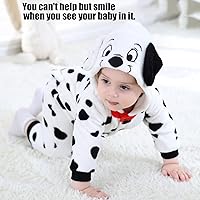 Vista 45 de Disfraz de bebé de Halloween para niños pequeños, rómper, mameluco para niños o niñas, ropa de animales, de 2 a 36 meses Dinosaurio rojo