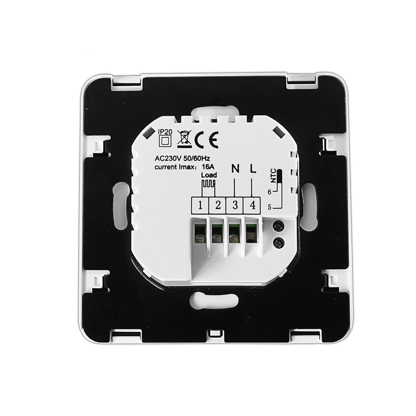 Inteligentny termostat, WIFI Smart Thermostat Podkładka Elektryczna Ogrzewanie/Podgrzewacz podczerwieni Kontrola temperatury przez telefon 90-24 0vac.