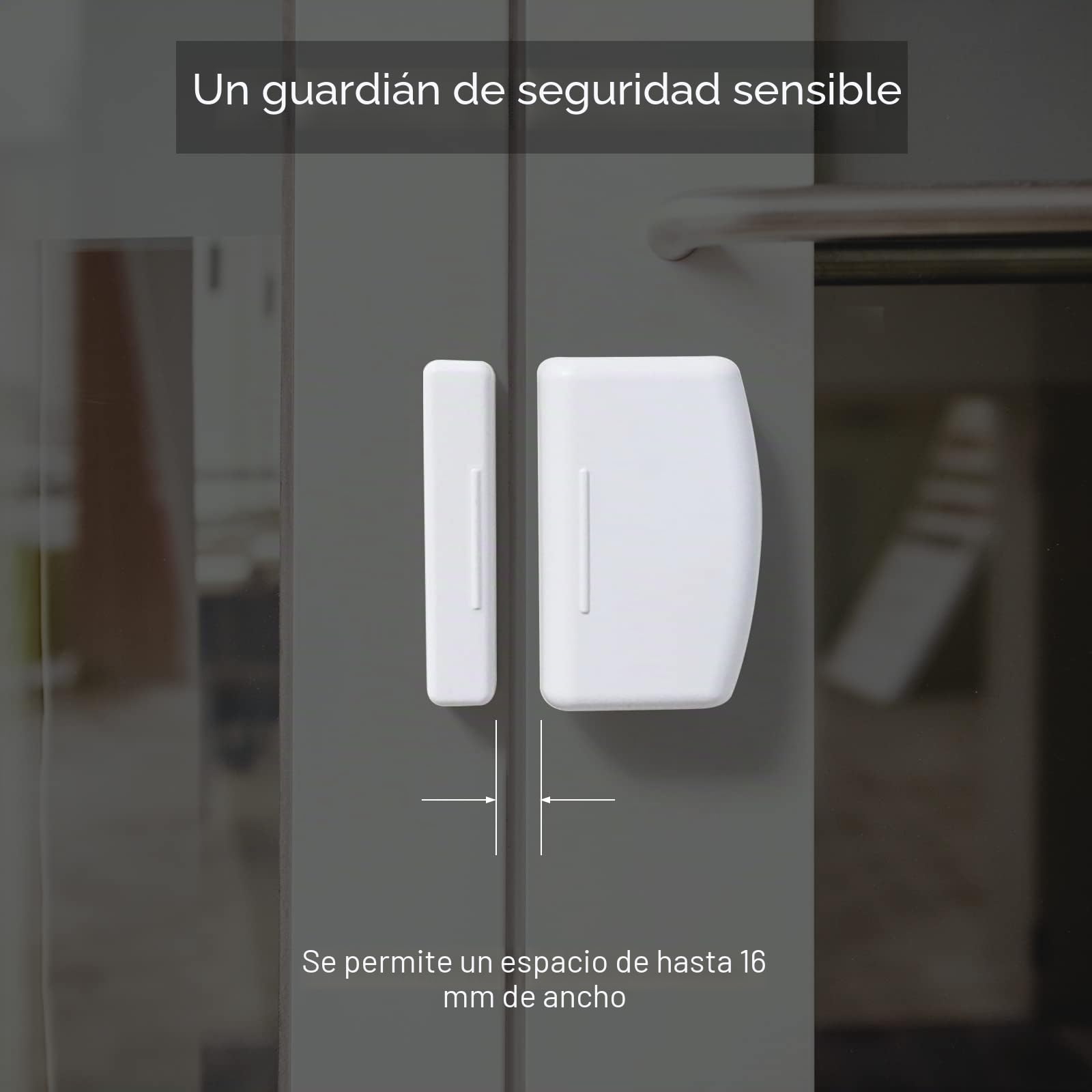 THIRDREALITY Zigbee Sensor de Contacto, 4 Unidades, automatización del hogar, SmartThings, Aeotec, Hubitat o Dispositivos Echo con hub Zigbee Integrado, Requiere concentrador