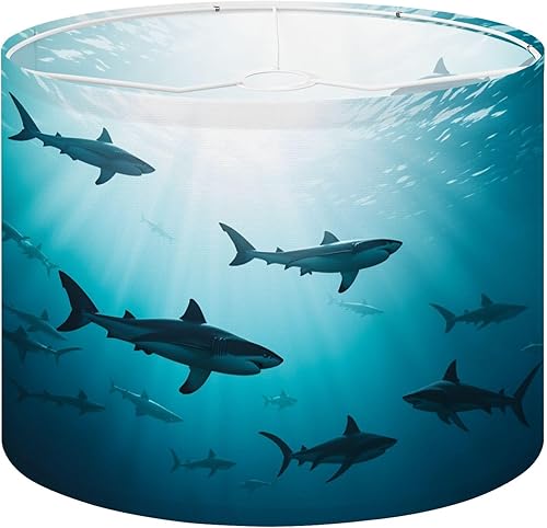 Miniatura 15 de Drum Lamp Shade Floral style 70s groovy daisy flowers Retro floral naive design Style Lampshade for Floor Lamps Table Lamps Pendant Light 13"x10"