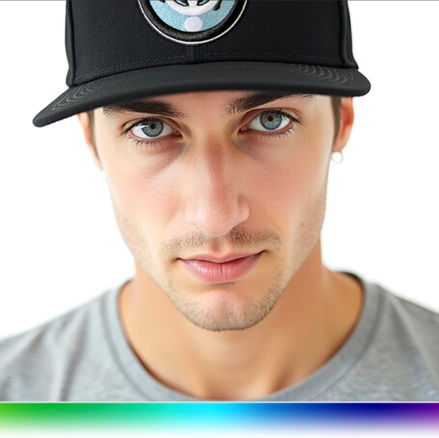 Alien Snapback Hats for Men, Women, Big Boys, Flat Bill Hats for Men - Large:23-24.5, Medium:21-23 Upgraded Snapback Closure