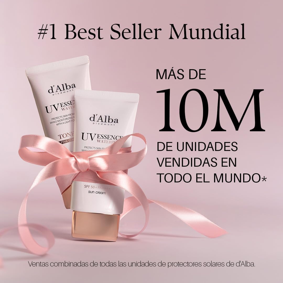 d'alba Loción Solar Tonificante Waterfull SPF50+PA++++ de Trufa Blanca italiana, Crema Sol - Analyse des détails et conception