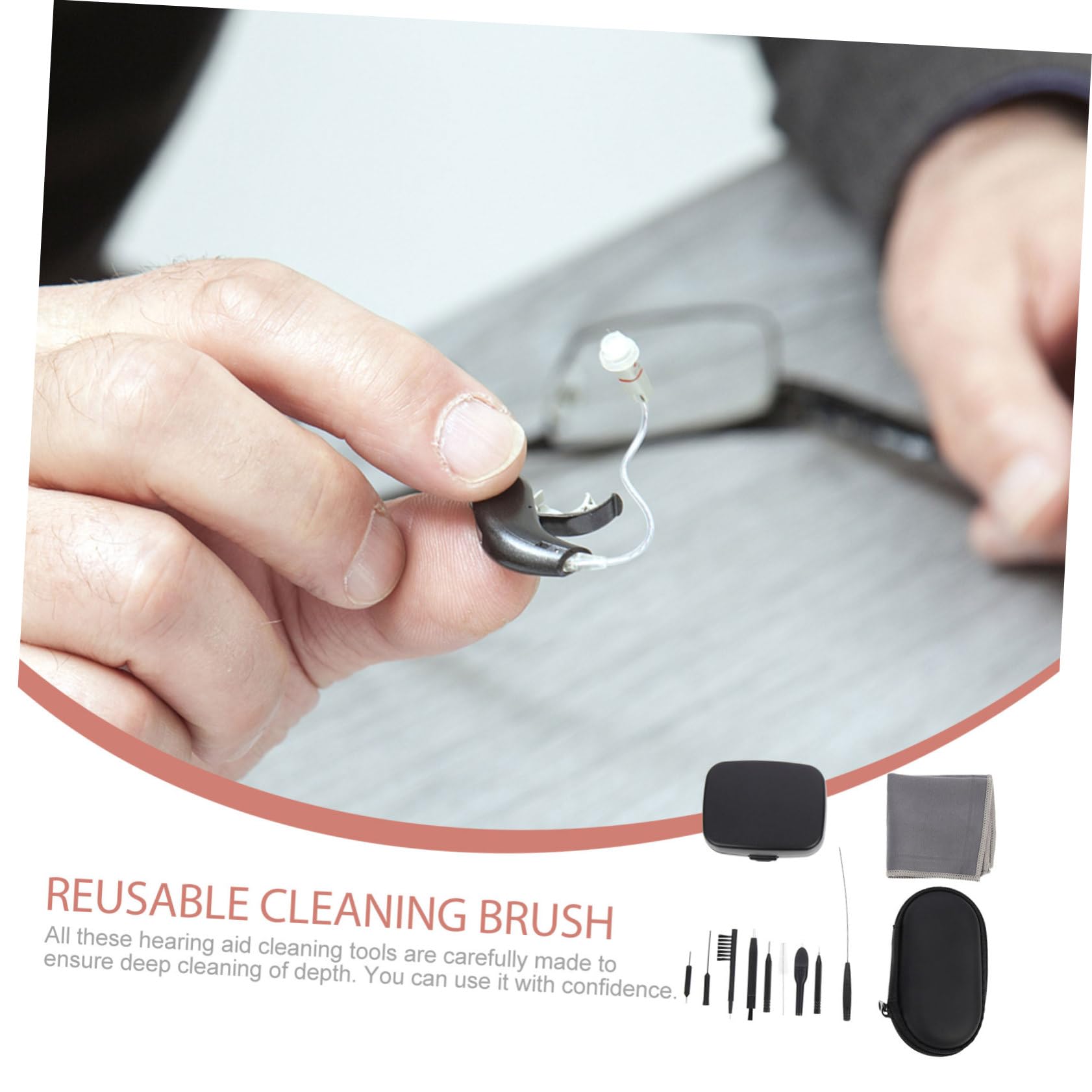 BESTYASH 2 Set Kit per Accessori per Manutenzione Strumenti per Cuffie e Smartphone Rimuove Cerume e Detriti