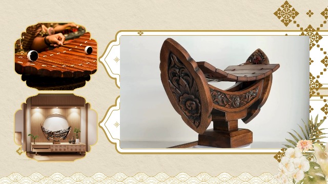 Amazon.com: Thai Traditional Teakwood Wooden Xylophone, 8 Bar