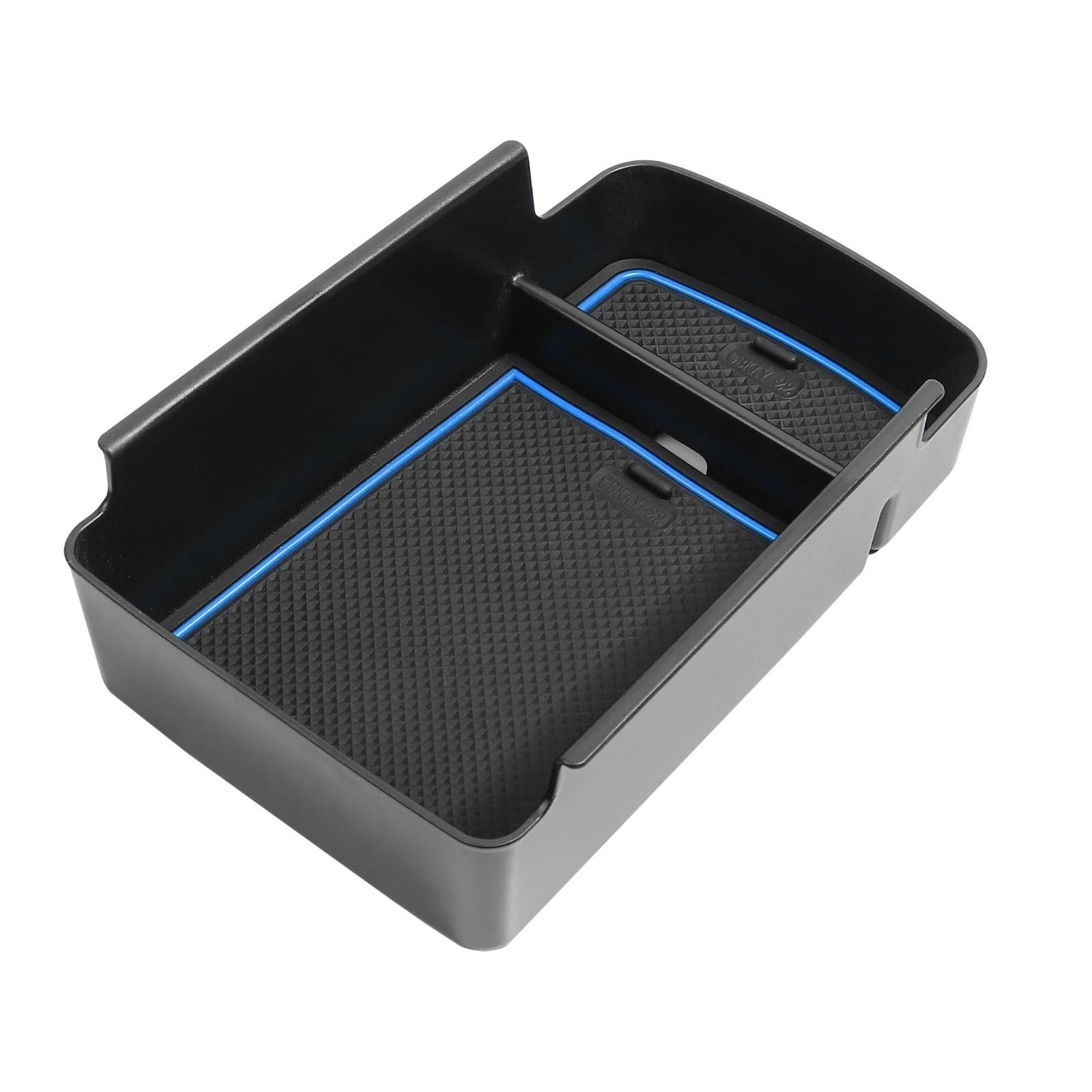 OTBEHUWJ Car Center Console Armrest Storage Box Tray For Chevrolet For Trax 2024 2025(Blue)