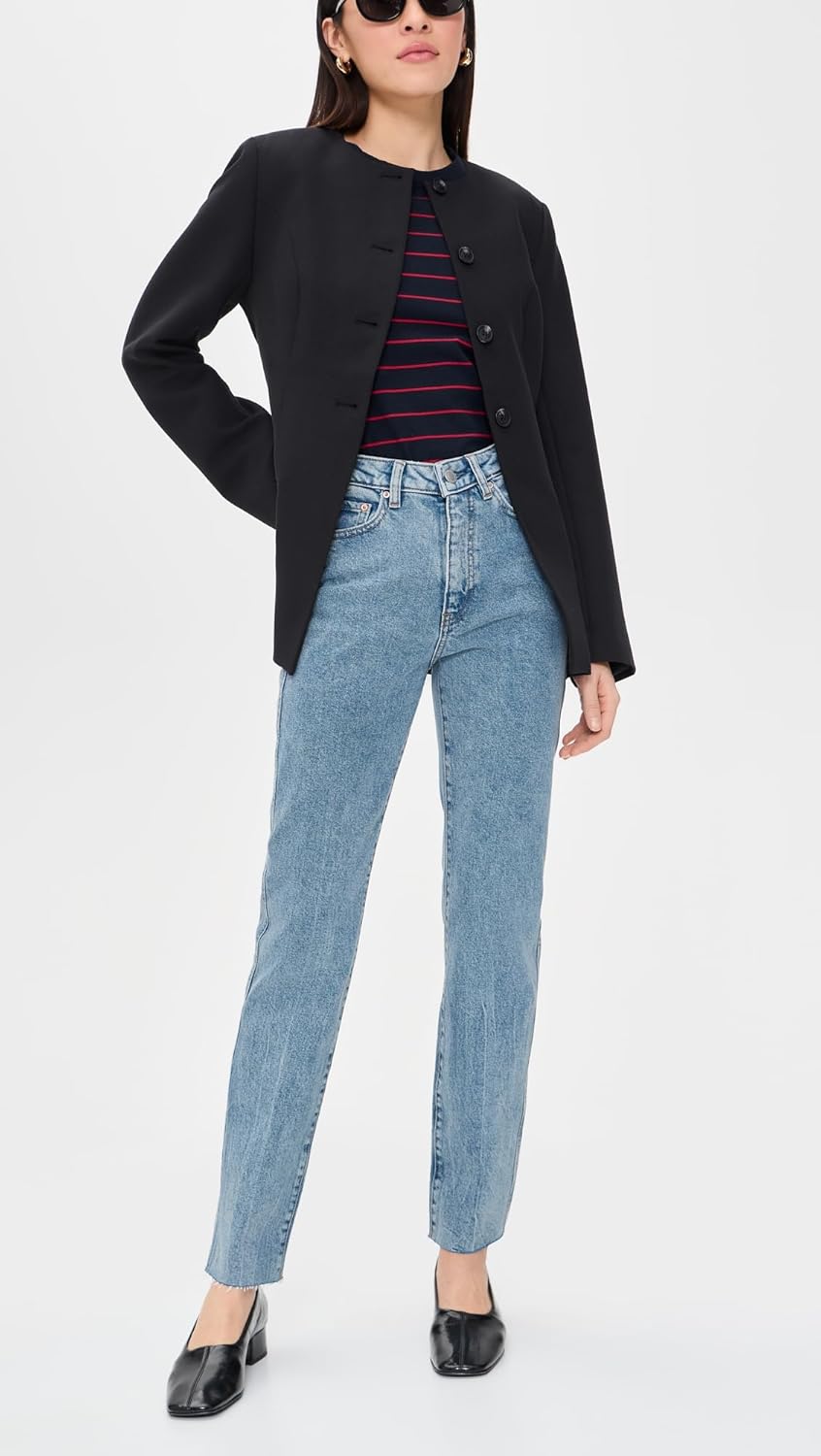 DL1961 Women's Kristy Cigarette SculptSystem High Rise Jeans - Image 5