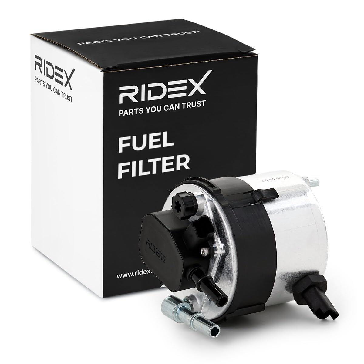 RIDEX 9F0005 Filtre à carburant Compatible avec FORD Fiesta Mk6 3/5 portes JA8, JR8 Diesel