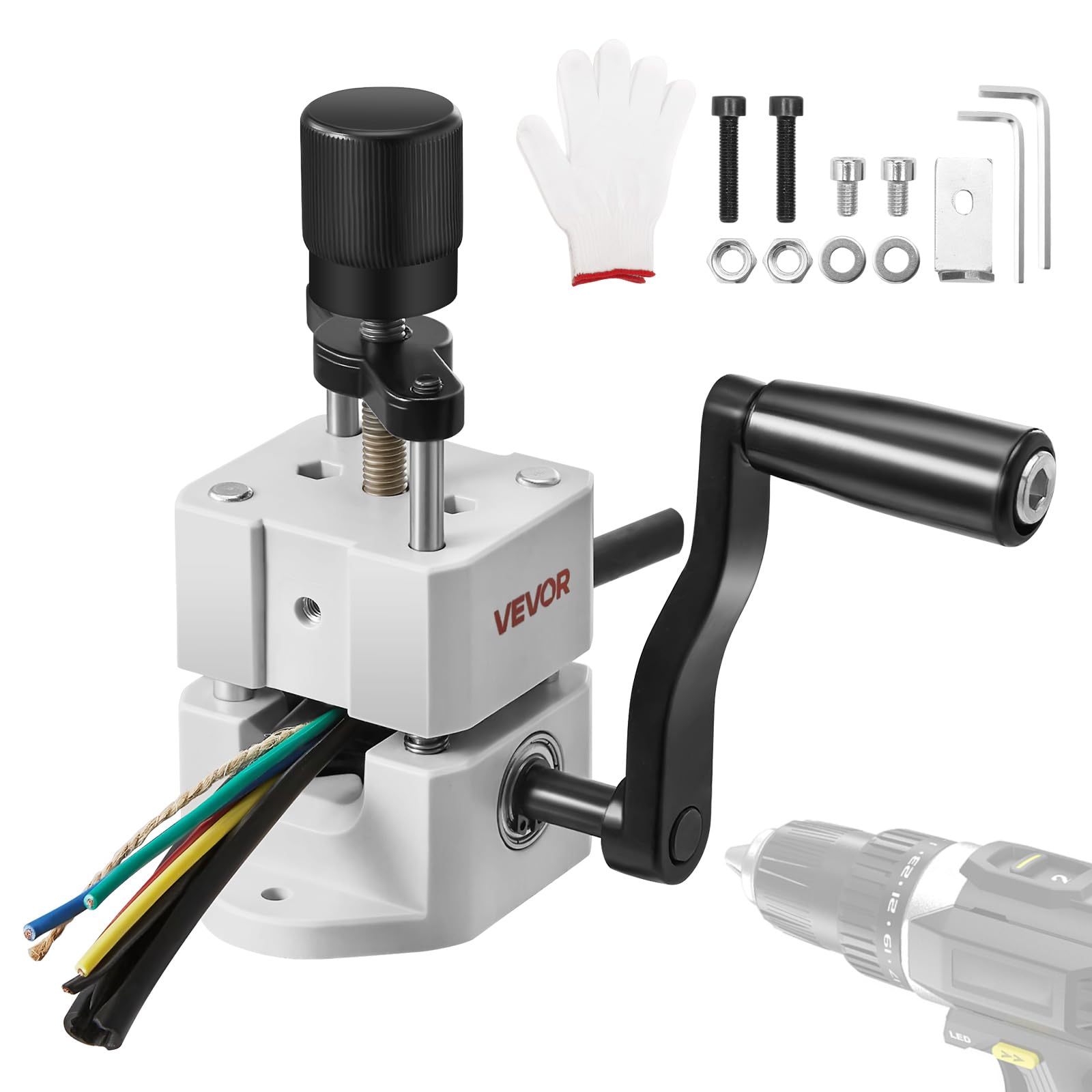VEVOR Handmatige draad strippen machine, 0.06 ''-1.5'' Koperen Stripper VEVOR Handmatige draad strippen machine, 0.06 ''-1.5'' Koperen Stripper