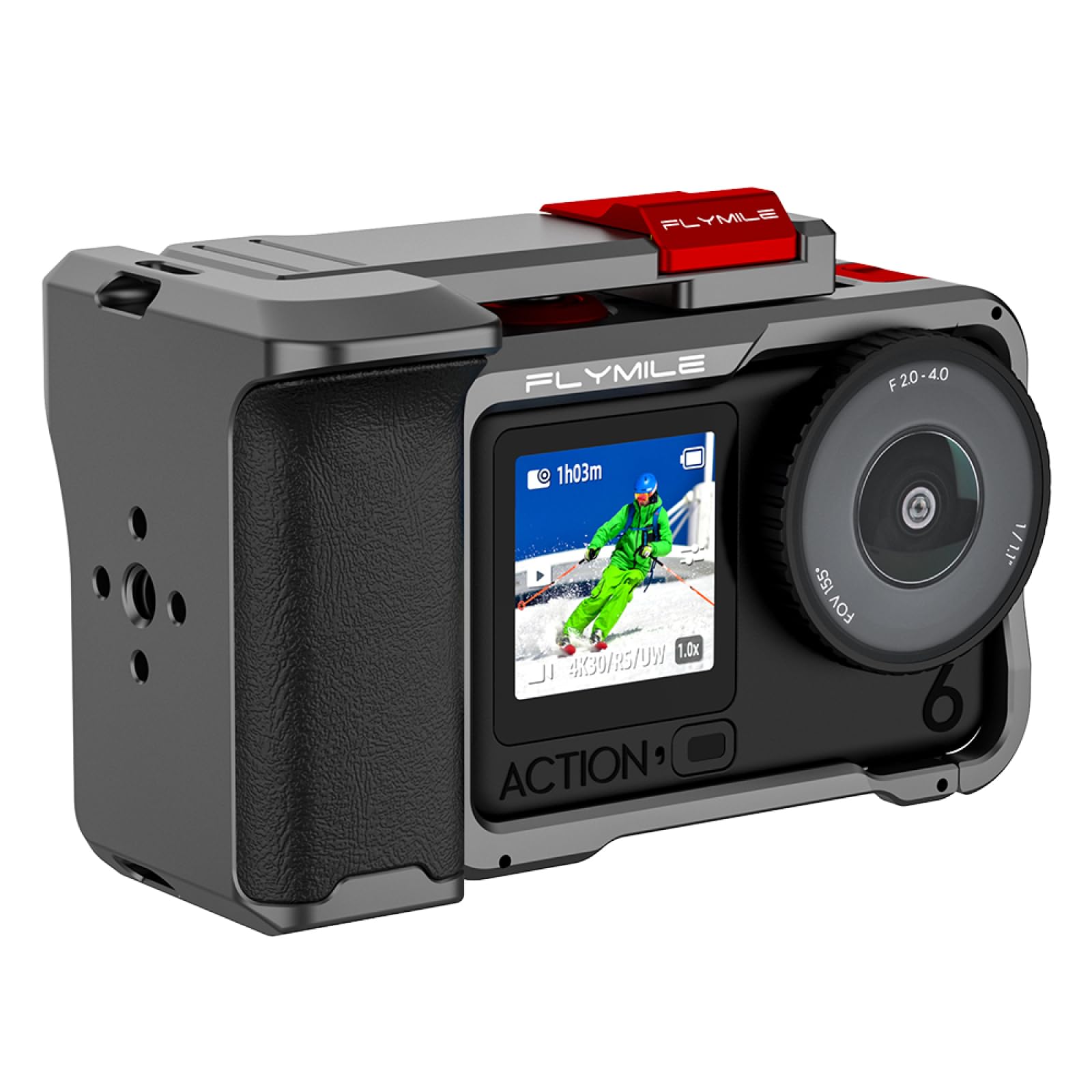 Funda magnética de liberación rápida para DJI OSMO Action 6, marco protector para fotografía de calle, accesorios para DJI OSMO Action 6