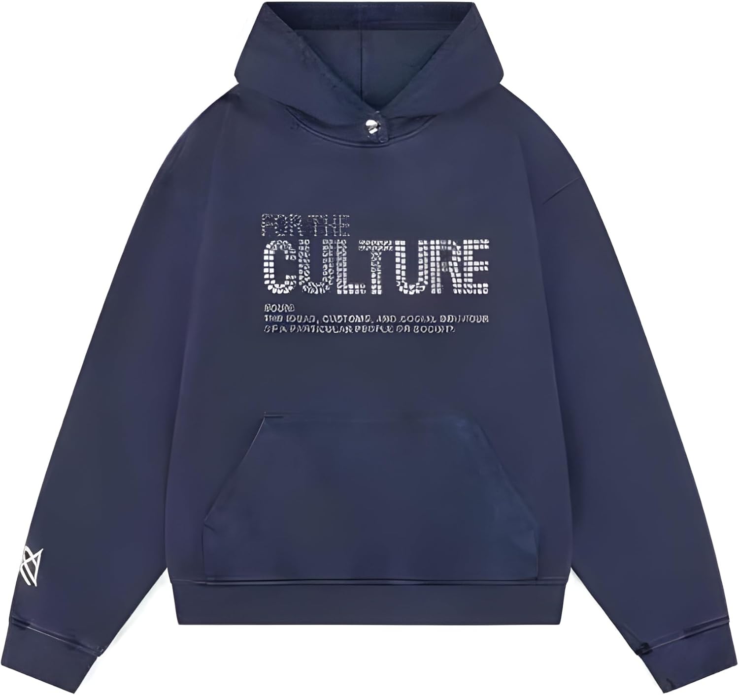 For The Culture Crystal Blue Hoodie