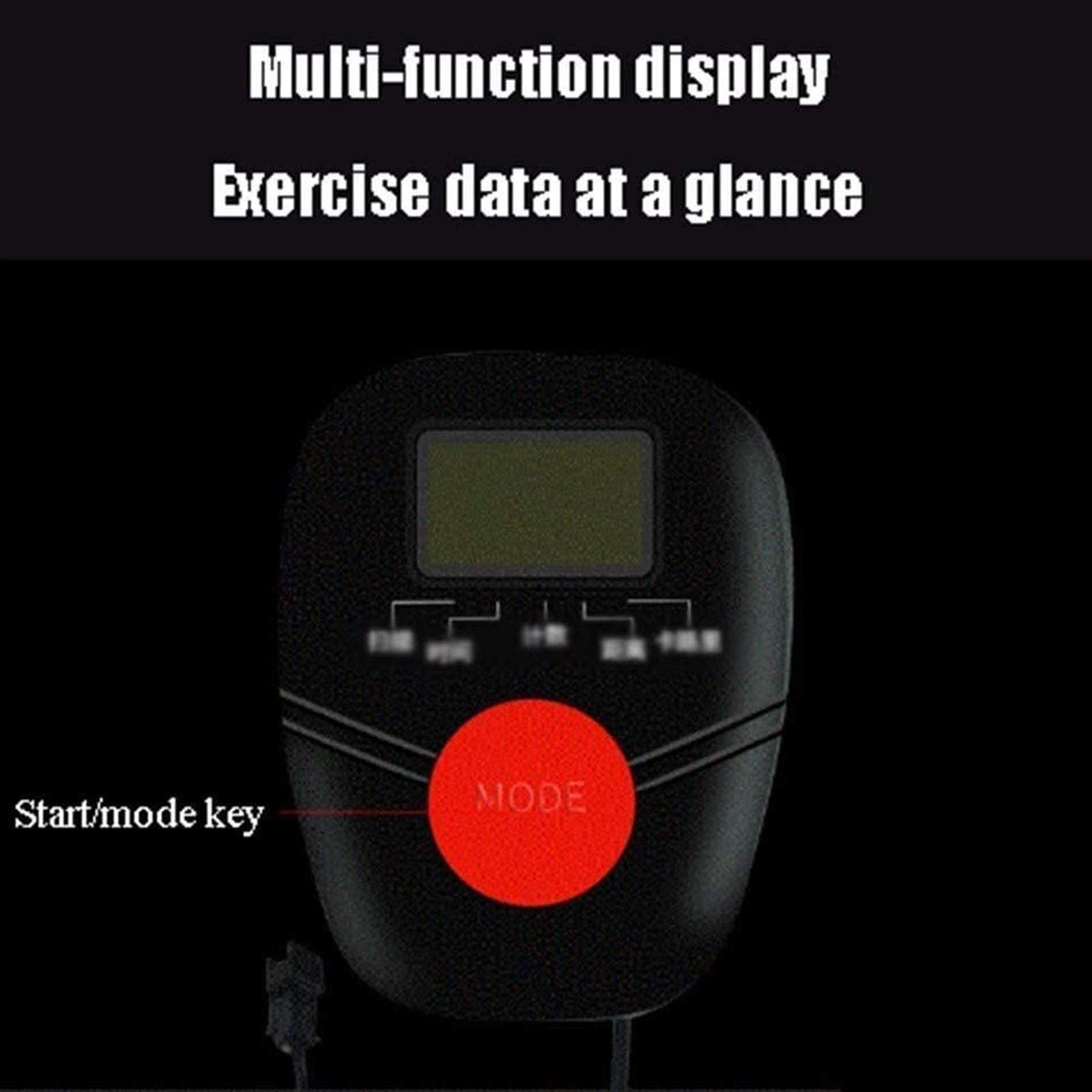 Vogatori, Vogatore idraulico, Vogatore regolabile a movimento completo con livello di resistenza regolabile e monitor LCD e sedile morbido per esercizi cardio indoor, casa/ufficio/appartamento