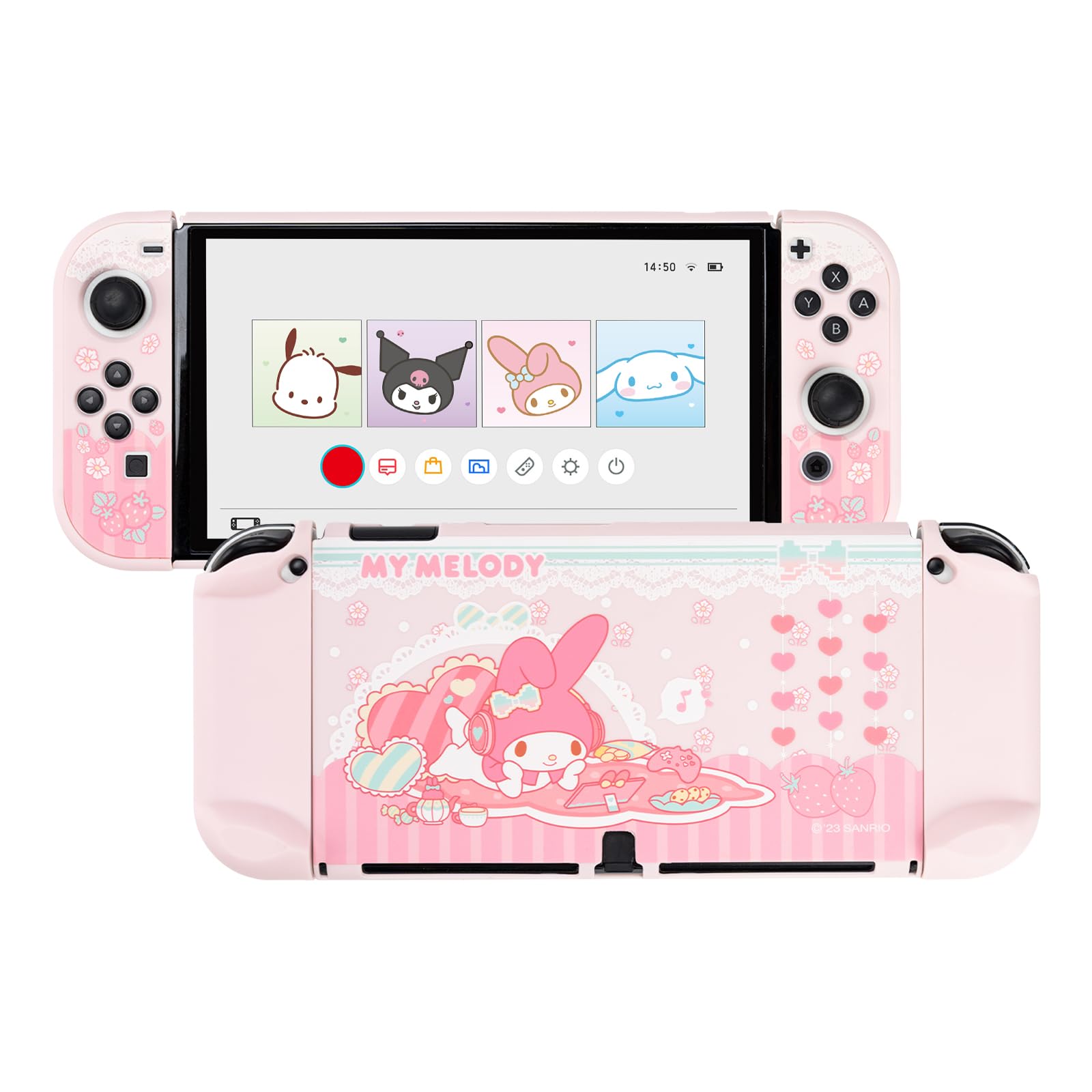 Amazon.co.jp: Kuitmor Switch OLEDカバー Swicth有機EL対応 switch