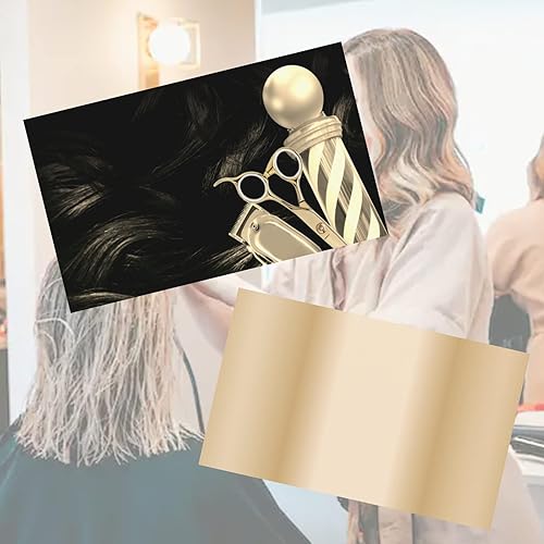 Miniatura 5 de Tarjetas de visita personalizadas de doble cara para peluquería, tarjetas de visita personalizadas con tu logotipo de imagen, 3.5 x 2 pulgadas,