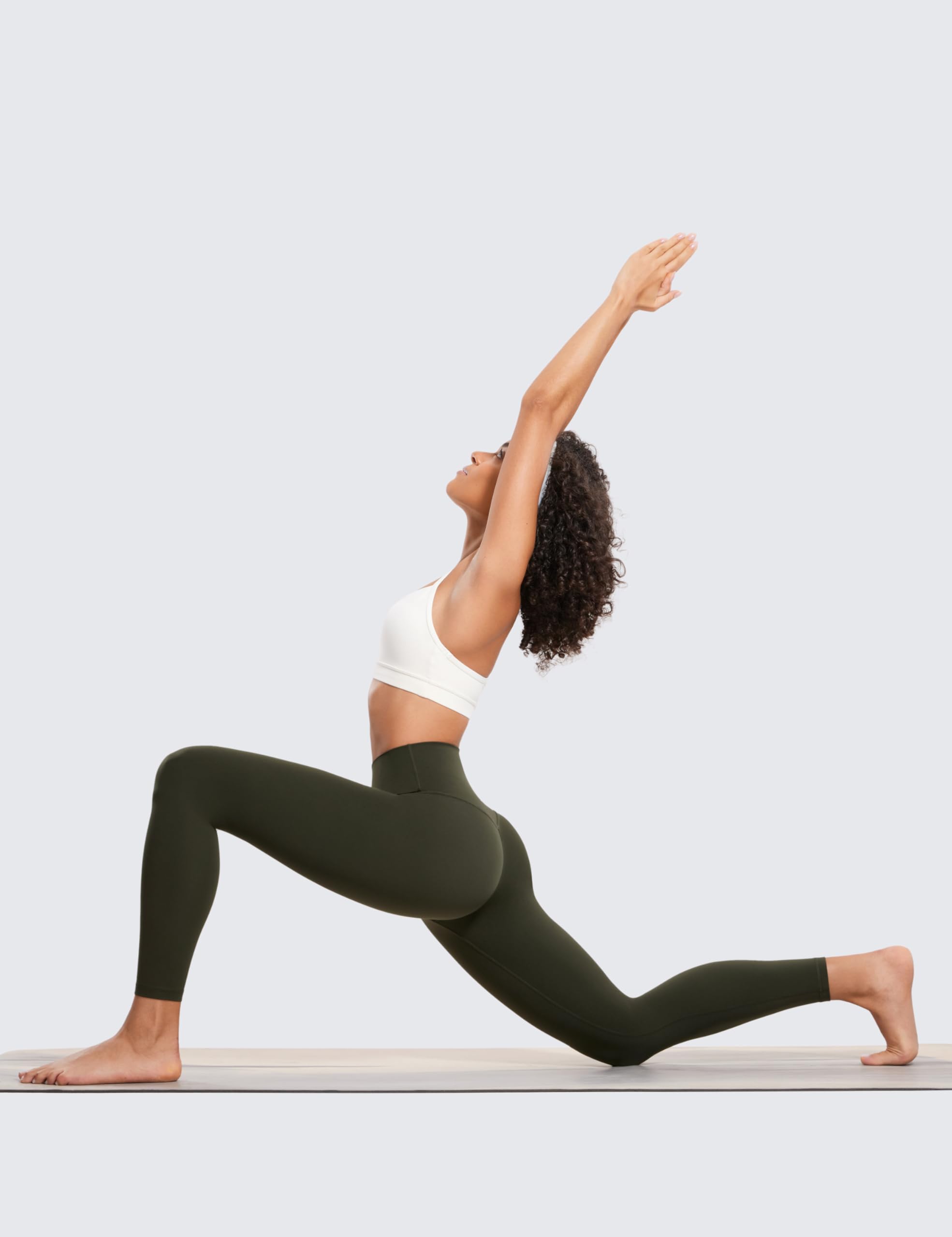 CRZ YOGA Donna Butterluxe A Vita Alta Allenamento Ghette Atletica Pantaloni da Yoga - 64cm/71cm