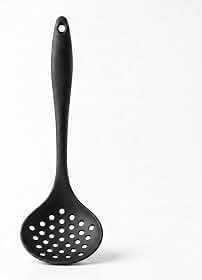 Escumadeira de Silicone para Servir 33 cm Grande – Resistente ao Calor até 230°C, BPA Free, Não Risca Panelas