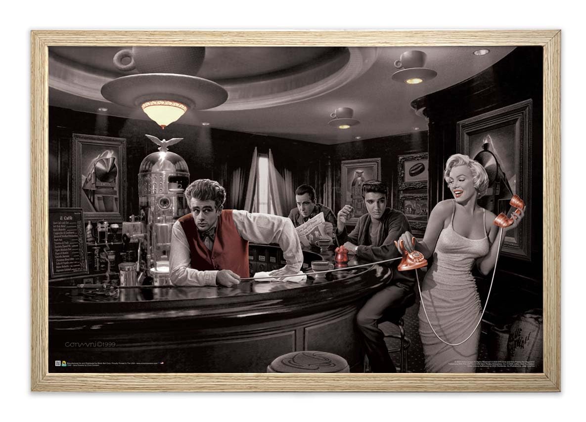 Amazon.com: Scorpio Posters Java Dreams with James Dean Marilyn
